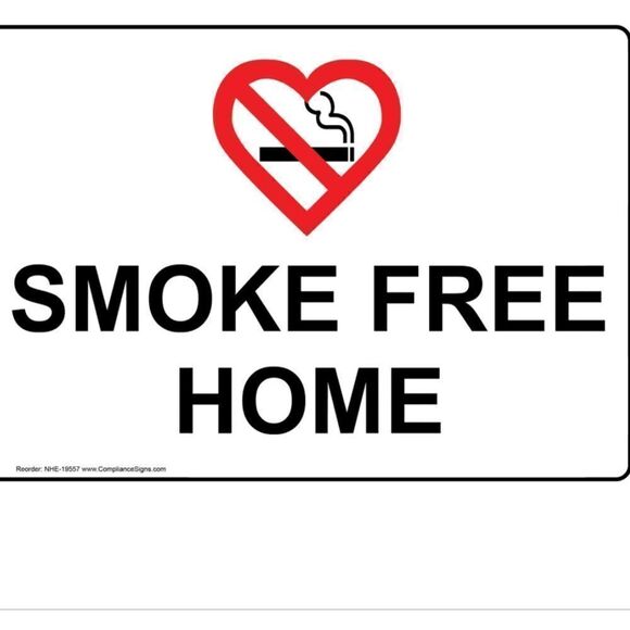 SMOKE FREE HOME 💨🚫 - Picture 1 of 1